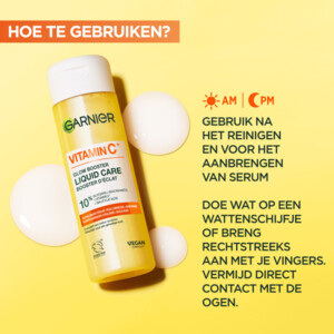 Garnier Glow Booster Liquid Care Vitamine C* - 12.85 euro