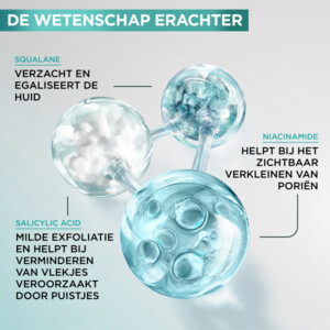 3x Garnier PureActive Exfoliërende Liquid Care Salicylic - 36.43 euro