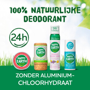 Happy Earth 100% Natuurlijke Body Deo Spray Lavender Ylang - 8.05 euro