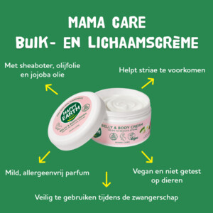6x Happy Earth 100% Natuurlijke Mama Care Buik- en Lichaamscrème - 59.97 euro