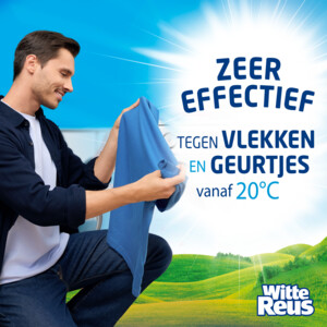 2x Witte Reus Wasmiddel Frisse Reus Gel Orchidee 100 Wasbeurten - 29.23 euro