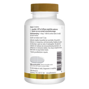 Golden Naturals 5-HTP 250mg - 20.99 euro
