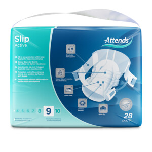 Attends Slip Active 9 L - 17.49 euro