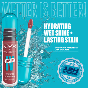 NYX Lip IV Hydraterende Lipgloss + Stain 17 Petal Pourin - 10.59 euro