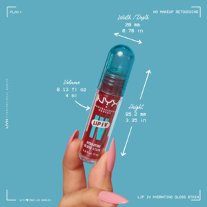 NYX Lip IV Hydraterende Lipgloss + Stain 22 Cherry Drenched - 10.39 euro