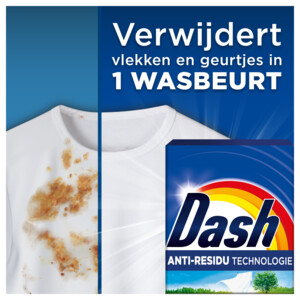 Dash Waspoeder Wasdraad Fris 80 Wasbeurten - 34.99 euro