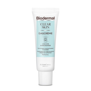 Biodermal Clear Skin Dagcrème SPF50 - 23.99 euro