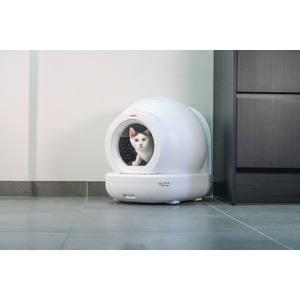 Beeztees Automatische Kattenbak Moeza Wit 