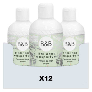 12x B&B Italiaanse Wasparfum Limited Edition Schoon 250 ml
