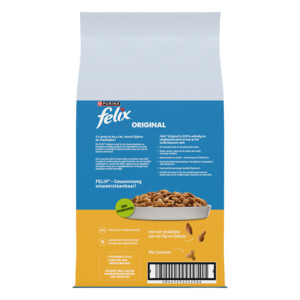 Felix Original Kattenvoer met Kip, Kalkoen en Groenten 7,5 kg