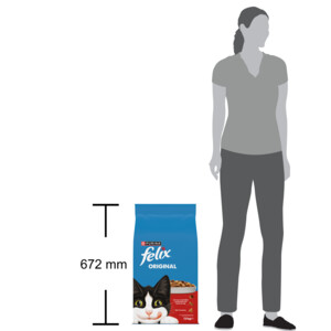 Felix Original Kattenvoer Rund en Kip en Groenten 7,5 kg