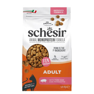 Schesir Schesir Monoprotein Kattenvoer Droog Ham