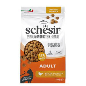 Schesir Monoproteïne Kattenvoer Droog Kip