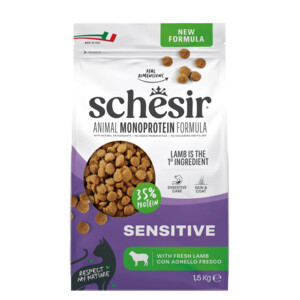 Schesir Monoproteïne Promo Kattenvoer Droog Sensitive Lam