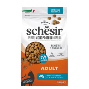 Schesir Monoproteïne Kattenvoer Droog Vis