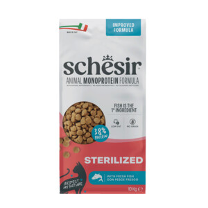 Schesir Monoproteïne Promo Kattenvoer Droog Sterilized Vis