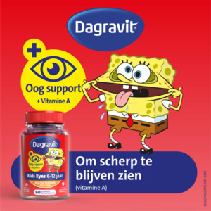 Dagravit Multivitamine Kids Eyes 6-12 jaar - 13.59 euro