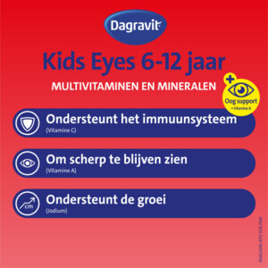 Dagravit Multivitamine Kids Eyes 6-12 jaar - 13.59 euro