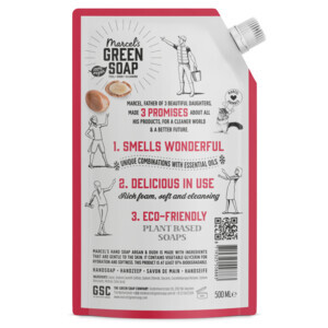 Marcel's Green Soap Handzeep Navulling Voordeelbox Argan & Oudh - 21.35 euro