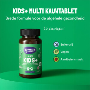 Yummygums Kids+ Multi Kauwtablet Suikervrij - 17.69 euro