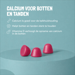 Yummygums Calcium Vitamine D3 Gummies Vegan - 16.09 euro