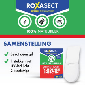 Roxasect Stekker tegen Vliegende Insecten - 11.25 euro