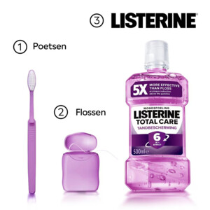 Listerine Mondwater Total Care - 7.15 euro