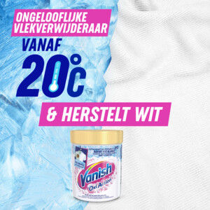Vanish Oxi Action Vlekverwijderaar Poeder Witte Was - 13.35 euro