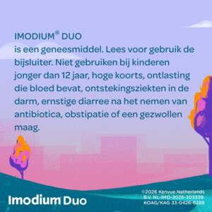 Imodium Duo - 6.49 euro