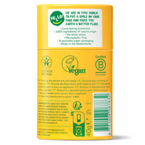 Happy Earth 100% Natuurlijke Deodorant Stick Jasmine Ho Wood - 9.99 euro