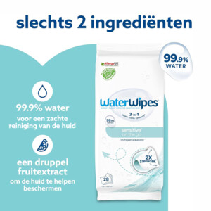 WaterWipes Baby Billendoekjes On the Go - 28.75 euro