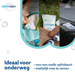 WaterWipes Baby Billendoekjes On the Go - 28.75 euro