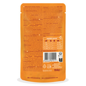 Edgard & Cooper Hond Adult Stew Pouch  Kip - 2.45 euro
