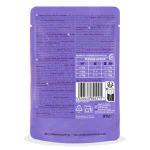 Edgard & Cooper Kat Adult Saus Pouch Eend & Kalkoen - 1.49 euro