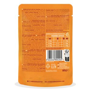 Edgard & Cooper Kat Adult Saus Pouch Kip - 1.49 euro