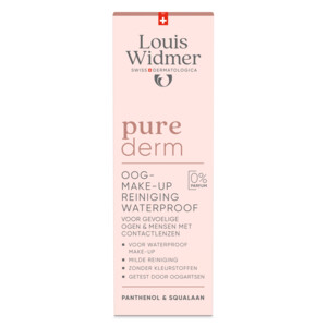 Louis Widmer Purederm Zonder Parfum Make-up Reiniging Waterproof - 16.9 euro