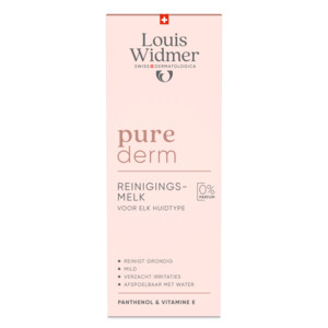 Louis Widmer Purederm Zonder Parfum Reinigingsmelk - 18.9 euro