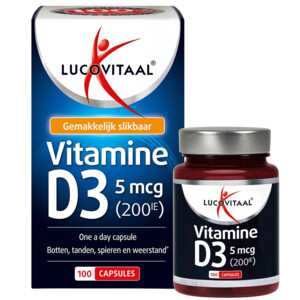 Lucovitaal Vitamine D3 5 mcg - 5.99 euro