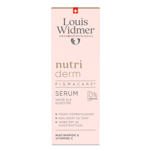 Louis Widmer Nutriderm Zonder Parfum Pigmacare Serum - 39.9 euro