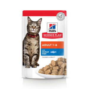 Hill's Science Plan Kattenvoer Adult Pouch Zeevis