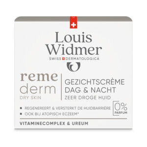 Louis Widmer Remederm Zonder Parfum Gezichtscrème Dag & Nacht - 31.9 euro
