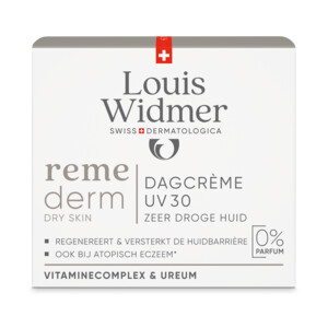Louis Widmer Remederm Zonder Parfum Dagcrème UV SPF30 - 32.9 euro