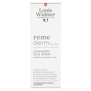 Louis Widmer Remederm Lichaamsolie Spray - 27.5 euro