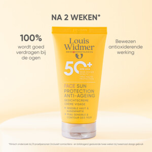 Louis Widmer Zonnebrand Zonder Parfum Gezichtscrème Anti-Ageing SPF50+ - 26.5 euro
