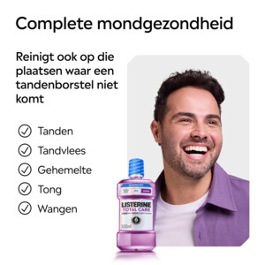 Listerine Mondwater Total Care Intense Alcoholvrij - 7.19 euro