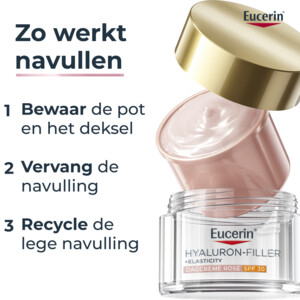 Eucerin Hyaluron-Filler + Elasticity Dagcreme Rose SPF 30 Navuling - 31.25 euro