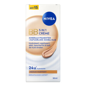 NIVEA BB Crème SPF15 5-In-1 Medium Huidtint - 12.45 euro