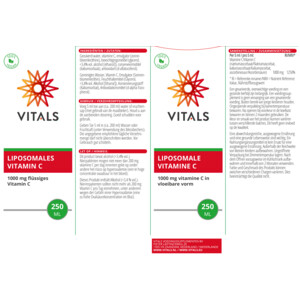 Vitals Liposomale Vitamine C - 33.56 euro