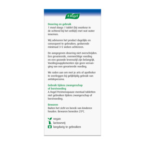 A.Vogel Perimenopauze Mentaal - 17.99 euro