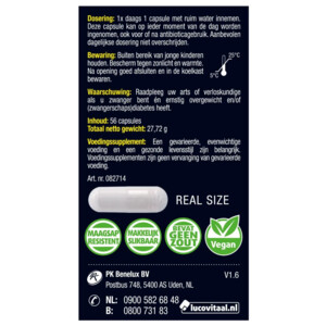 Lucovitaal Pre & Pro Bioticomel 120 Miljard - 99.99 euro